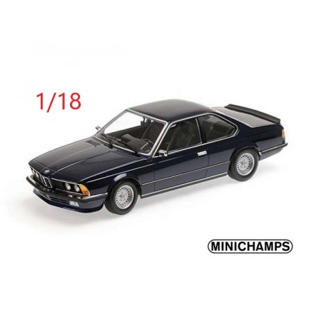 1982 BMW 635 CSI bleue métal - Minichamps