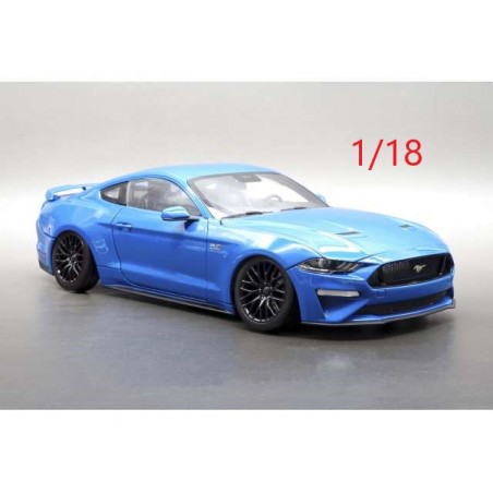 2019 Ford Mustang GT 5.0 bleue - Diescast Masters