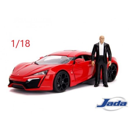 2014 Lykan Hypersport Fast & Furious + Dom figurine - Jada Toys