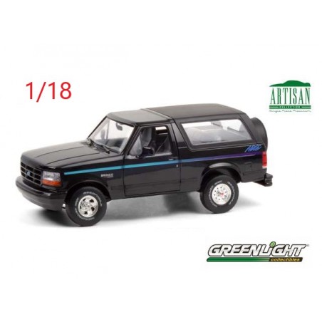 1992 Ford Bronco noir - Greenlight