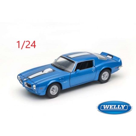 1972 Pontiac Firebird bleue - Welly