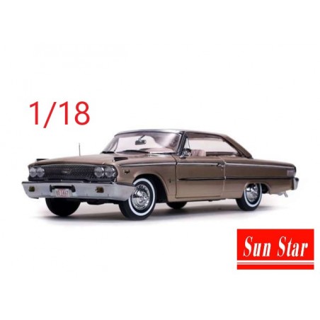 1963 Ford Galaxie 500 coupé bronze - Sunstar