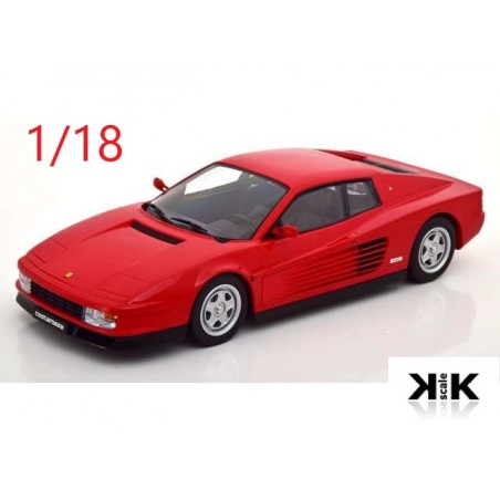 1986 Ferrari Testarossa rouge - KK Scale