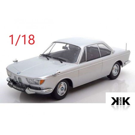 1965 BMW 2000 CS grise coupé - KK Scale