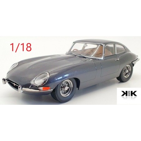 1961 Jaguar Type E coupé grise - KK Scale