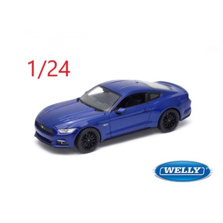 2015 Ford Mustang GT bleue - Welly