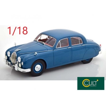 1955 Jaguar 2.4 MK1 bleue - Cult Models