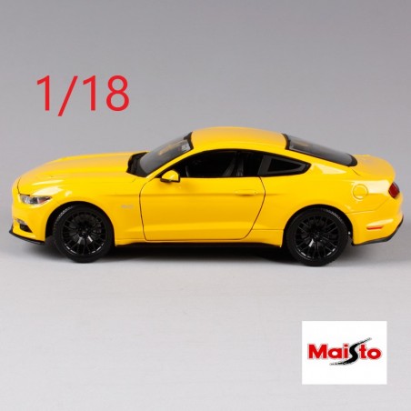 2015 Ford Mustang GT 5.0 jaune - Maisto