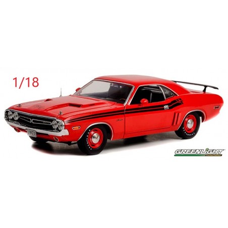 1971 Dodge Challenger R/T rouge - Greenlight