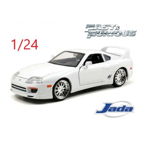1995 Toyota Supra blanche fast & furious - Jada Toys