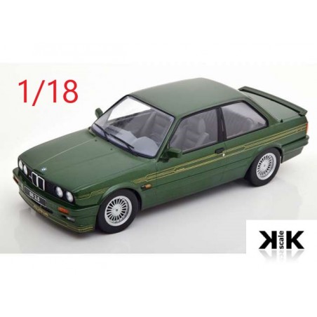 1988 BMW E30 coupé Alpina verte - KK Scale