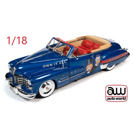 1947 Cadillac cabriolet "Monopoly" bleue - Auto World