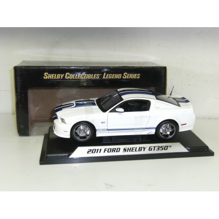 2011 Ford Mustang Shelby GT350 blanche - Shelby Collectibles