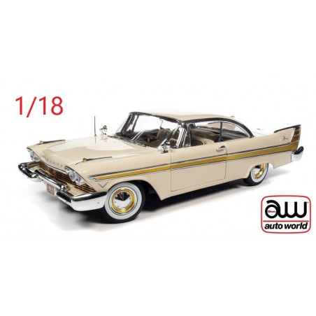 1957 Plymouth Fury beige - Auto World