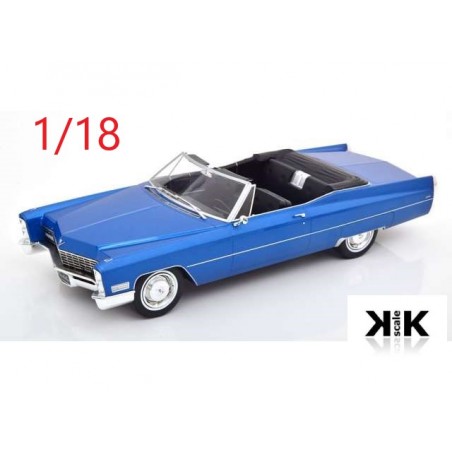 1967 Cadillac Deville Convertible bleue - KK Scale