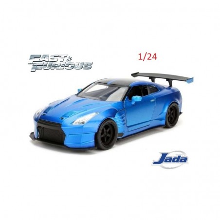 Nissan GTR 35 L.B bleue Fast & Furious - Jada Toys