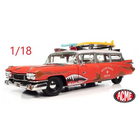 1959 Cadillac ambulance surf shark - Auto World