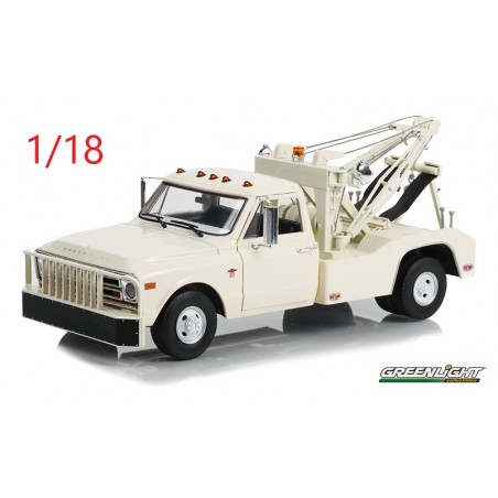 1970 Chevrolet C-30 dépanneuse blanche - Greenlight