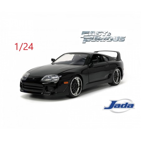 1995 Toyota Supra noire Fast & Furious - Jada Toys