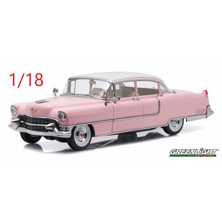 1955 Cadillac Fleetwood série 60 rose - Greenlight