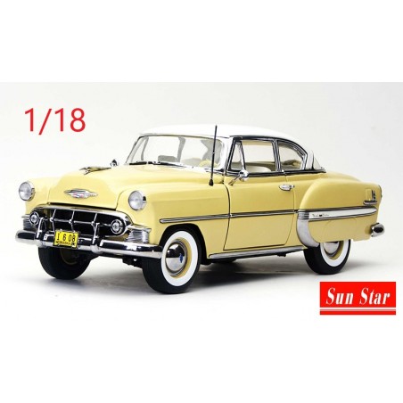 1953 Chevrolet Beal air coupé jaune - SunStar