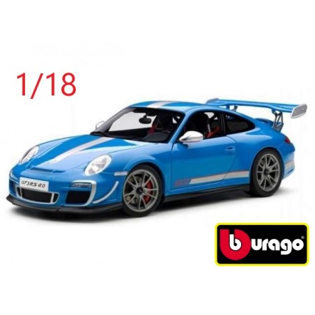 2012 Porsche 911 GT3 RS bleue - Burago