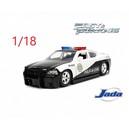 2006 Dodge Charger police Fast & Furious 1/24 - Jada Toys