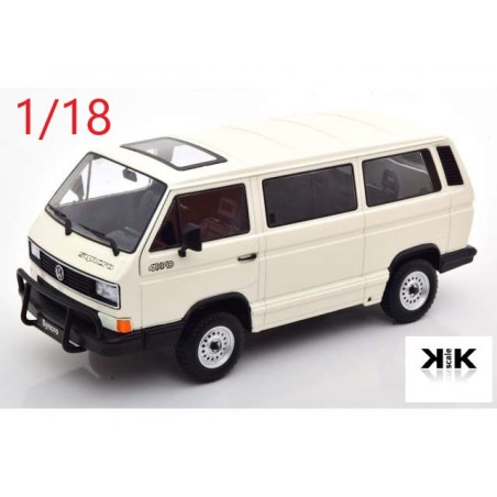 1987 Volkswagen bus T3 syncro blanc - KK scale