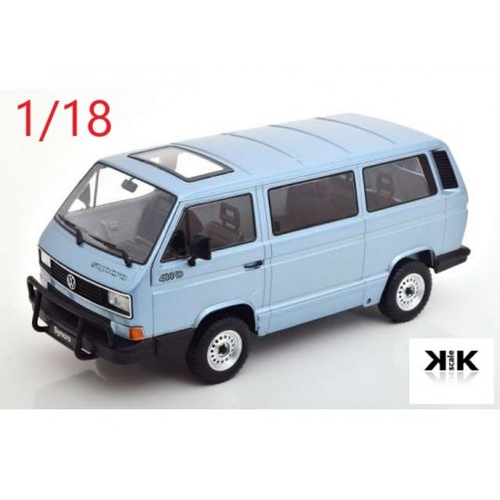 1987 Volkswagen Bus T3 bleu syncro - KK Scale