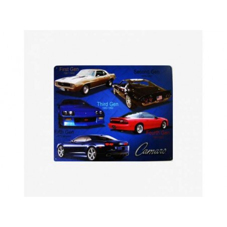 Plaque métal Chevrolet Camaro Fifth - Tac Signs