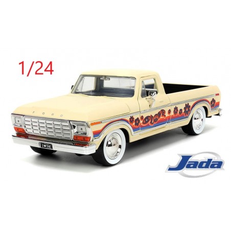 1979 Ford F-150 Pick-up beige "I love the 1970s" - Jada Toys