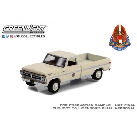 1972 Ford F-250 camper pick-up " Fall guy " - Greenlight