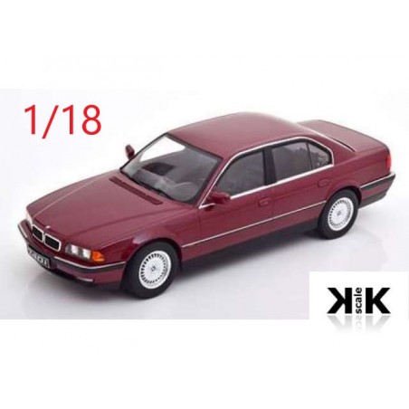 1994 BMW 740i E38 bordeaux métal - KK Scale