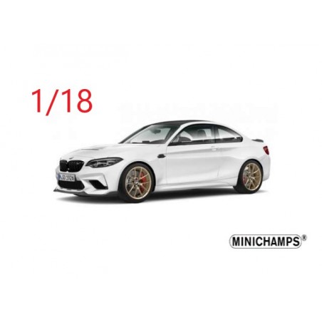 2020 BMW M2 C2 blanche - Minichamps