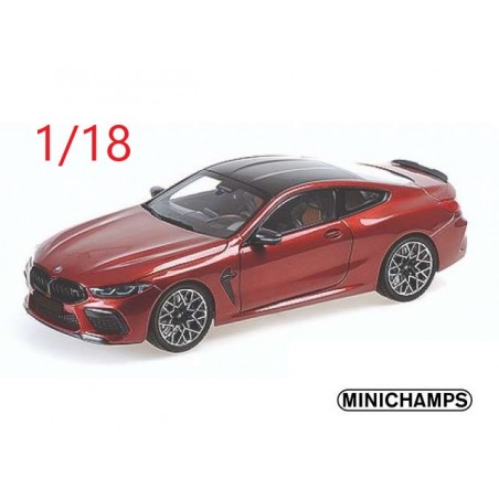 2020 BMW M8 coupé rouge - Minichamps