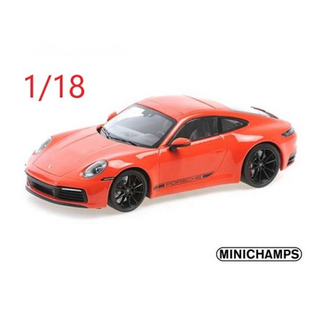 2019 Porsche 911 Carrera 4S orange - Minichamps