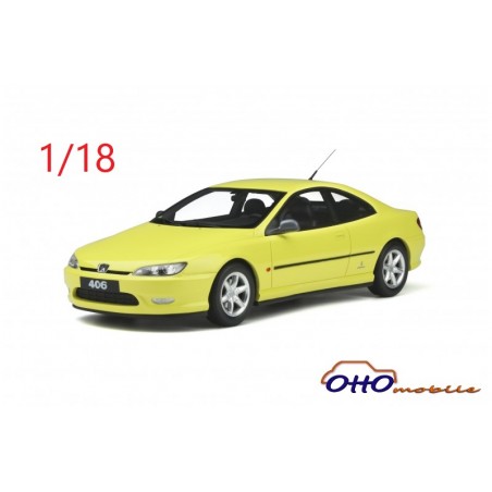 1997 Peugeot 406 coupé V6 Ph1 jaune - Ottomobile Miniatures
