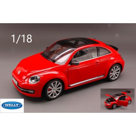 2012 Volkswagen New Beetle rouge - Welly