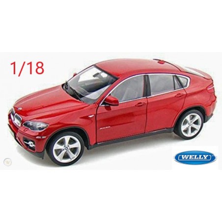 2009 BMW X6 rouge - Welly