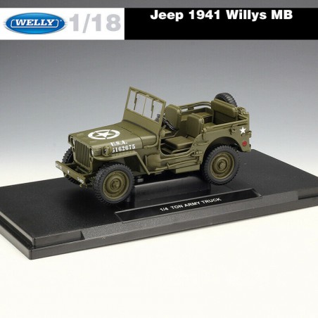 1941 Jeep Willys US Army - Welly