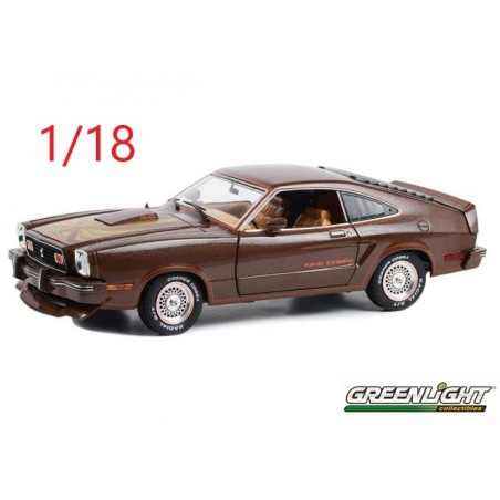 1978 Ford Mustang II King cobra marron - Greenlight