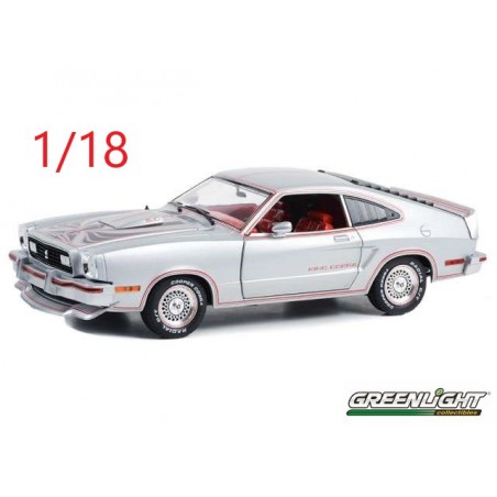 1978 Ford Mustang II King cobra grise - Greenlight