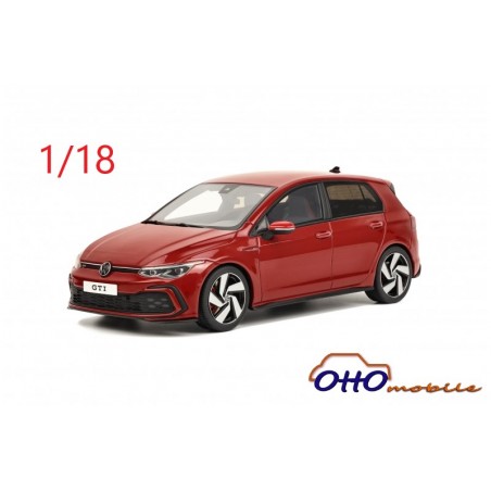 2021 Volkswagen Golf VIII GTI rouge - Ottomobile Miniatures