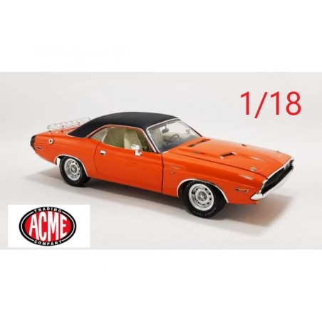 1970 Dodge Challenger 425 Hemi orange toit noir - ACME