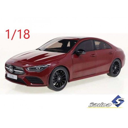 2019 Mercedes CLA AMG rouge - Solido