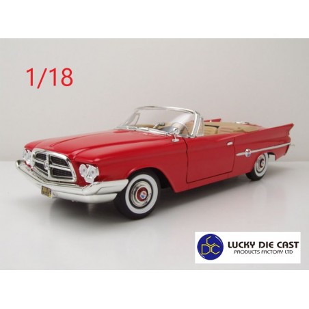 1960 Chrysler 300F cabriolet rouge - Lucky