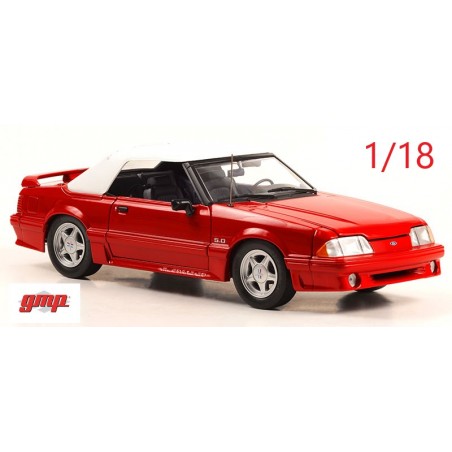 1991 Ford Mustang GT cabriolet rouge - GMP
