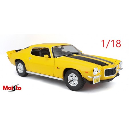 1971 Chevrolet Camaro Z28 jaune - Maisto