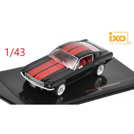 1967 Ford Mustang Fastback noire - Ixo Model