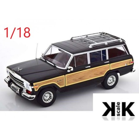 1989 Jeep Grand Wagoneer noir - KK Scale